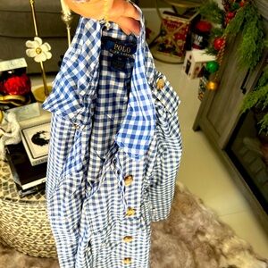 Kids RL Polo trench coat.
